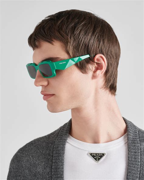 flannels prada glasses men|Prada men's jacket.